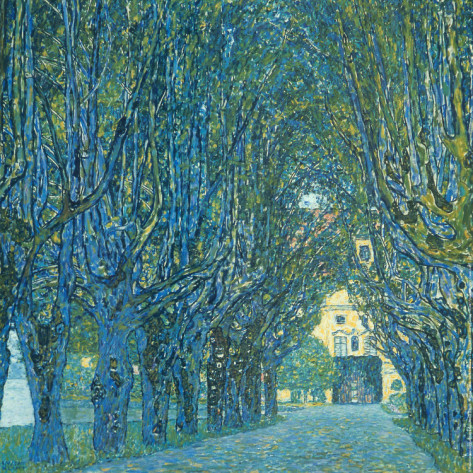 Viale Alberato - Gustav Klimt Painting